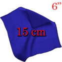 Foulard en soie Bleu Nuit 15 cm - 6"