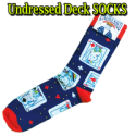 Chaussettes Cartes - Undressed Deck Socks - Edi Rudo