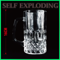 Self Exploding Beer Glass - 16 cm - Wance
