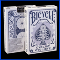 Bicycle Poker Cyclist Cycliste Bleu