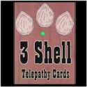 3 Shell Télépathy Cards - Chazpro Magic
