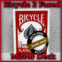 Bicycle 2 Faced - Mirror Deck Same On Both Sides