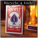 Bicycle 4 Index Rouge