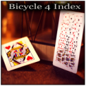 Bicycle 4 Index Rouge