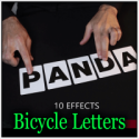 Bicycle Special Letters Rouge + 10 Routines