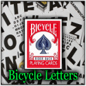 Bicycle Special Letters Rouge + 10 Routines