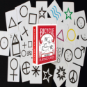 Bicycle Special ESP Rouge - 56 Cartes + 15 Routines