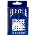 10 Dés Bicycle 1.4 cm