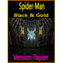 Jeu De Carte SpiderMan Black & Gold Papier