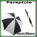 Parapluie à Production - Noir / Blanc