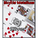 Bicycle Metalluxe Silver - Le Petit Magicien