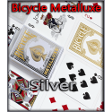 Bicycle Metalluxe Silver - Le Petit Magicien