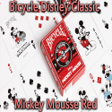 Bicycle Disney Classic Mickey Mouse Rouge
