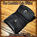 The Cowhide Coin Wallet Black - Bacon Magic