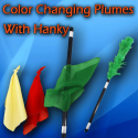Color Changing Plumes With Hanky