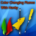 Color Changing Plumes With Hanky