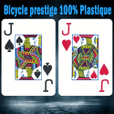 Bicycle Prestige 100% Plastique - Bleu