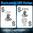 Bicycle Prestige 100% Plastique - Bleu