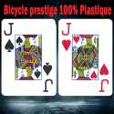 Bicycle Prestige 100% Plastique Rouge