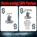 Bicycle Prestige 100% Plastique Rouge