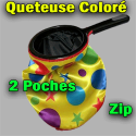 Quêteuse Colorée - Zip Simple Poches - Bazar De Magia