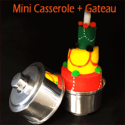 Mini casserole Avec Gateau En Mousse