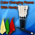 Color Changing Plumes With Hanky