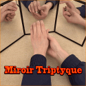 Miroir Triptyque - Close-up Mirror - Sean Yang