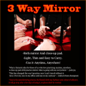 Miroir Triptyque - Close-up Mirror - Sean Yang