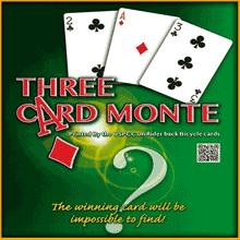 3 Card Monte - Bonneteau As de Carreau