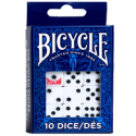 10 Dés Bicycle 1.4 cm