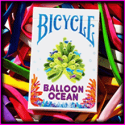 Bicycle Balloon Ocean