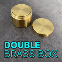 Double Brass Box - Boites Gigognes Laiton