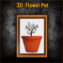 3D  Flower Pot