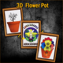 3D  Flower Pot