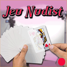 Jeu Nudiste Bicycle Rouge - Mental Photography