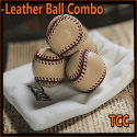 Leather Ball Combo Set - 4 Balles Cuir - TCC