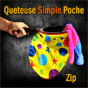 Quêteuse Colorée - Zip Simple Poches - Bazar De Magia