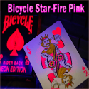 Bicycle Star Fire Pink Neon