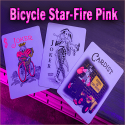 Bicycle Star Fire Pink Neon