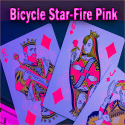 Bicycle Star Fire Pink Neon