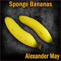 Sponge Bananas Medium 2 Pieces 13 cm - Alexander May - Le Petit Magicien