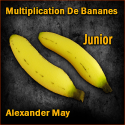 Sponge Bananas Medium 2 Pieces 13 cm - Alexander May - Le Petit Magicien