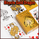 Bicycle Dragon Gold