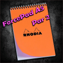 ForcePad Luxe - Rhodia - Par 2