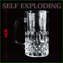 Self Exploding Beer Glass - 16 cm - Wance