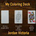 My Coloring Deck Red - Jordan Victoria