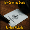 My Coloring Deck Red - Jordan Victoria
