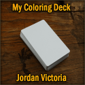 My Coloring Deck Red - Jordan Victoria