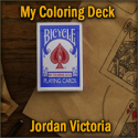 My Coloring Deck Bleu - Jordan Victoria